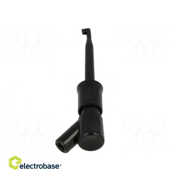 Clip-on probe | hook type | 6A | 60VDC | black | Grip capac: max.2mm image 5