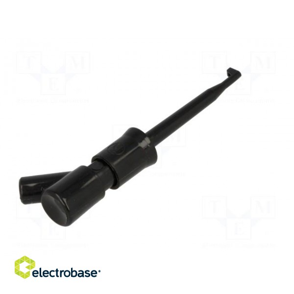 Clip-on probe | hook type | 6A | 60VDC | black | Grip capac: max.2mm фото 6