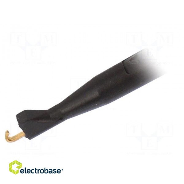 Clip-on probe | hook type | 6A | 70VDC | black | Grip capac: max.3.5mm фото 2
