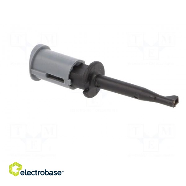 Clip-on probe | hook type | 6A | 70VDC | black | Grip capac: max.3.5mm фото 9