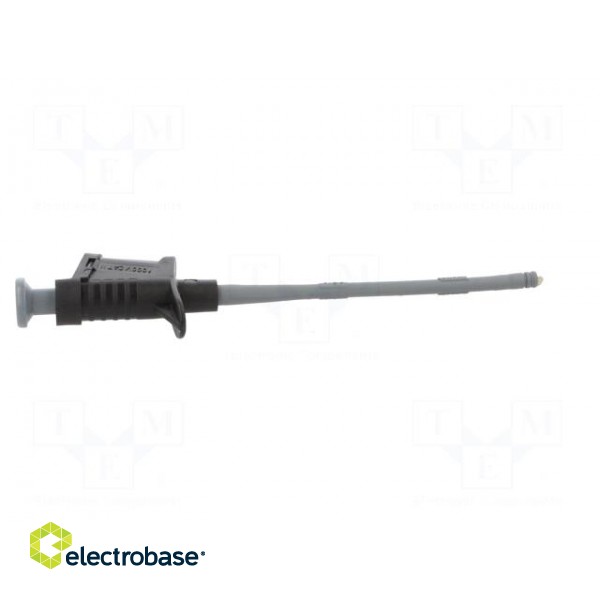 Clip-on probe | hook type | 6A | black | Plating: nickel plated | 4mm image 8