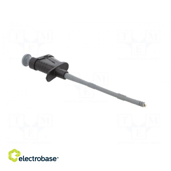 Clip-on probe | hook type | 6A | black | Plating: nickel plated | 4mm paveikslėlis 9