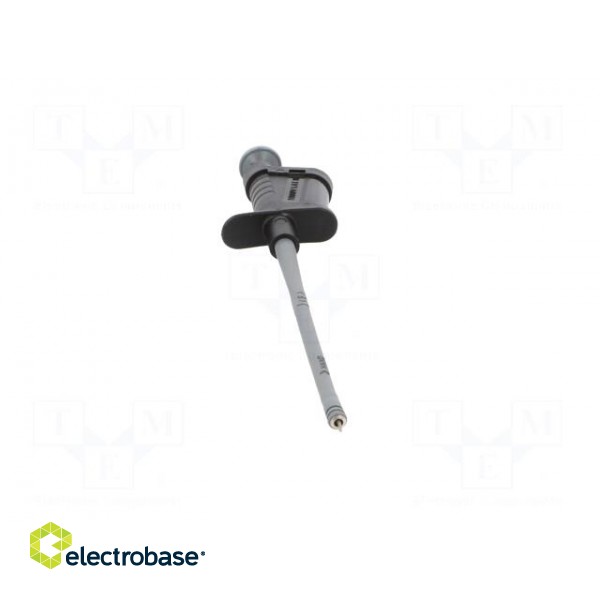 Clip-on probe | hook type | 6A | black | Plating: nickel plated | 4mm paveikslėlis 10
