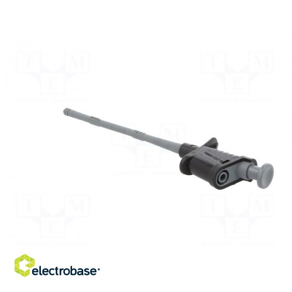 Clip-on probe | hook type | 6A | black | Plating: nickel plated | 4mm image 5