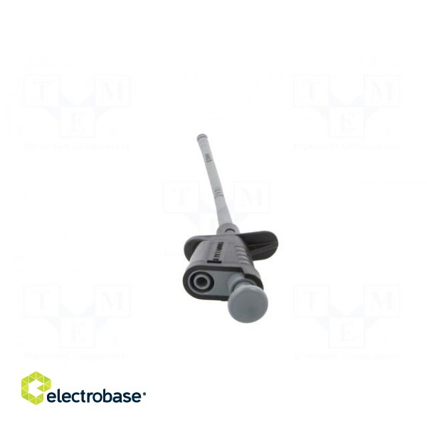 Clip-on probe | hook type | 6A | black | Plating: nickel plated | 4mm image 6