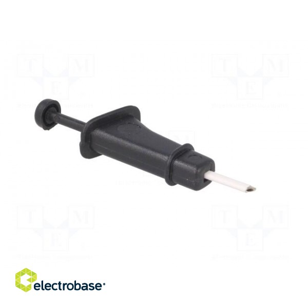Clip-on probe | hook type | black | Connection: soldered image 9