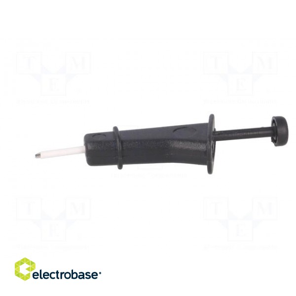 Clip-on probe | hook type | black | Connection: soldered image 4