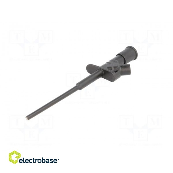 Clip-on probe | pincers type | 10A | black | Grip capac: max.4mm | 4mm image 3