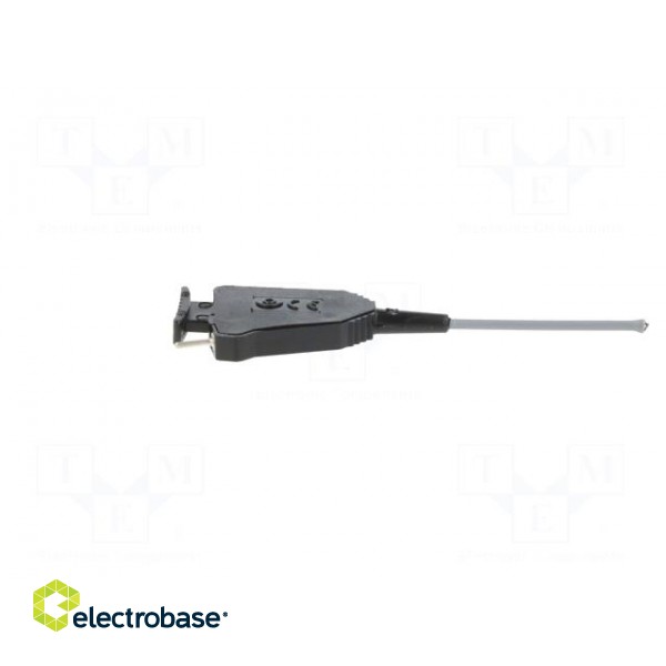 Clip-on probe | pincers type | 1A | 60VDC | black | 0.8mm | 30VAC image 8
