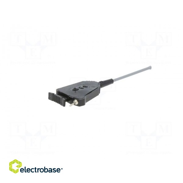 Clip-on probe | pincers type | 1A | 60VDC | black | 0.8mm | 30VAC image 7