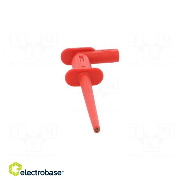 Clip-on probe | crocodile | 1A | red | 300V | 2mm | Overall len: 75mm image 10