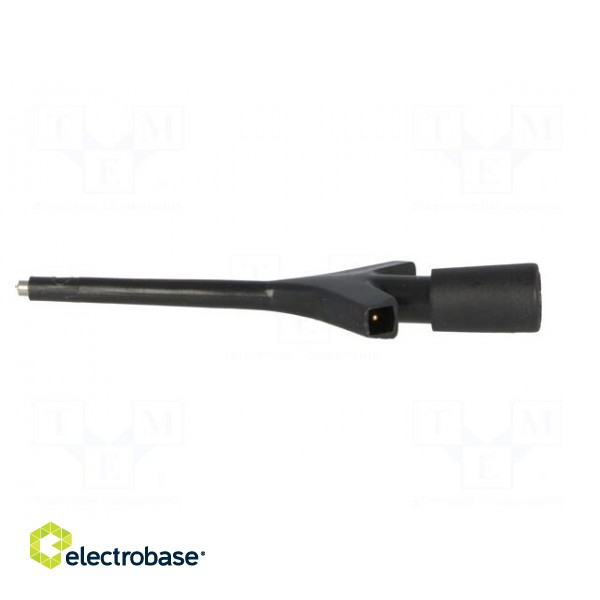 Clip-on probe | pincers type | 2A | 60VDC | black | 0.64mm | 30mΩ фото 3