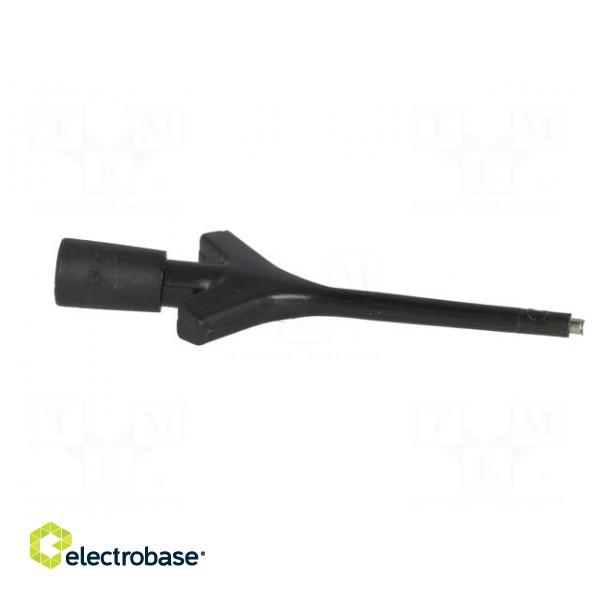 Clip-on probe | pincers type | 2A | 60VDC | black | 0.64mm | 30mΩ фото 7