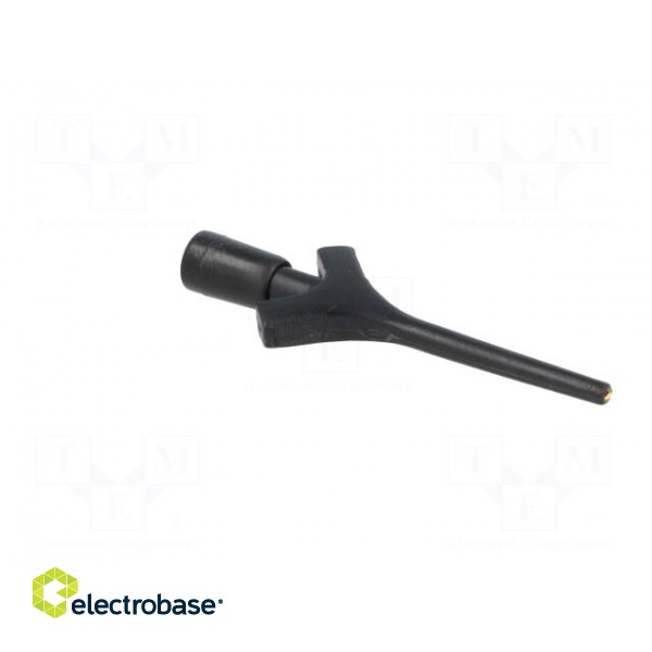 Clip-on probe | pincers type | 2A | 60VDC | black | Grip capac: max.2mm image 8
