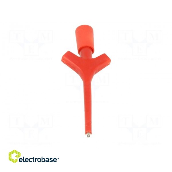 Clip-on probe | pincers type | 2A | 60VDC | red | Grip capac: max.3.5mm image 9