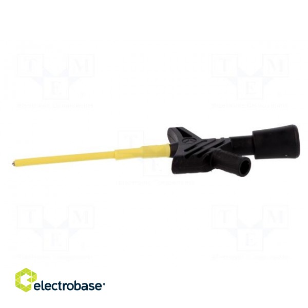 Clip-on probe | pincers type | 3A | black | Grip capac: max.3mm | 2mm image 4