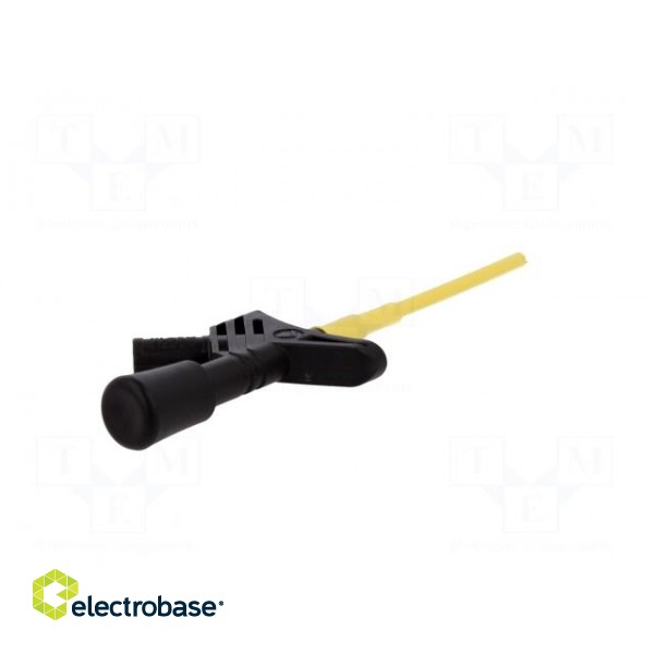 Clip-on probe | pincers type | 3A | black | Grip capac: max.3mm | 2mm image 7