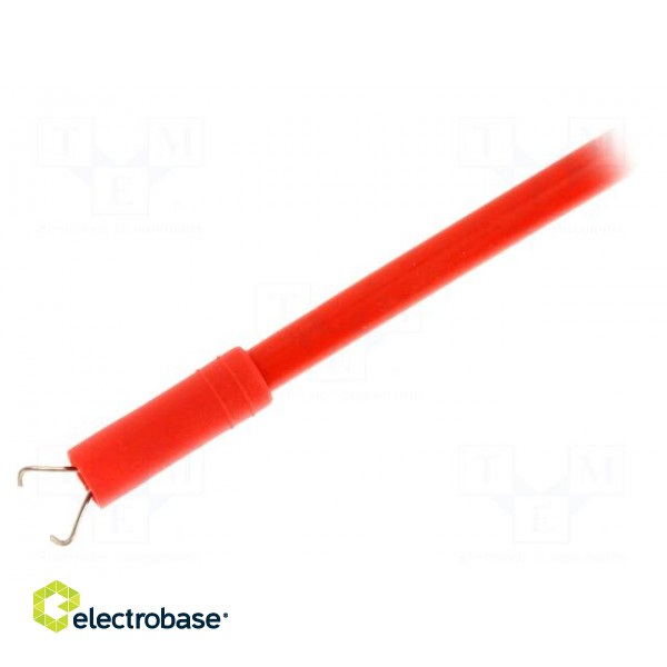 Clip-on probe | pincers type | 4A | 1kVDC | red and black | 4mm image 2