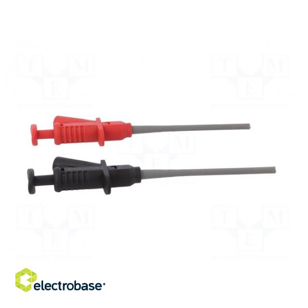 Clip-on probe | pincers type | 5A | 165mm | banana 4mm socket фото 8