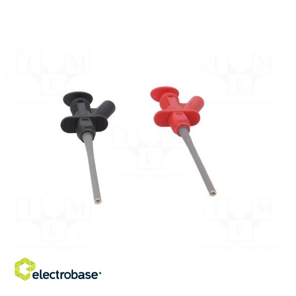 Clip-on probe | pincers type | 5A | 165mm | banana 4mm socket image 10