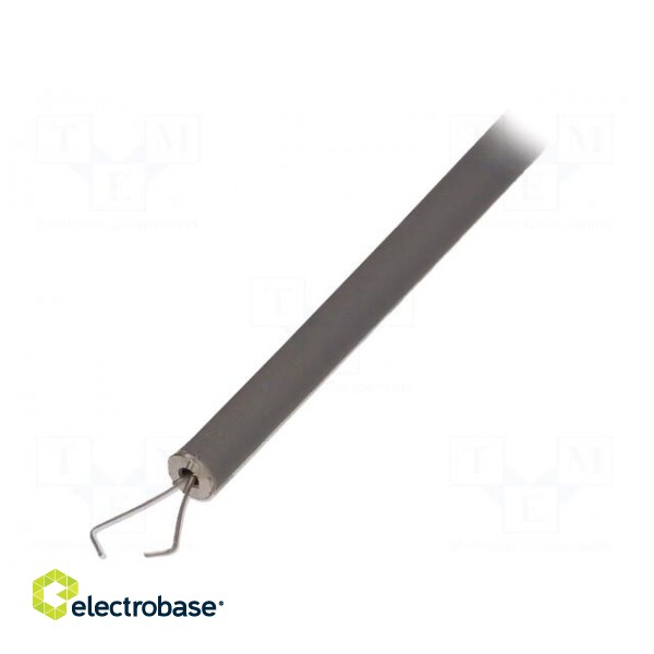 Clip-on probe | pincers type | 5A | 165mm | banana 4mm socket image 2