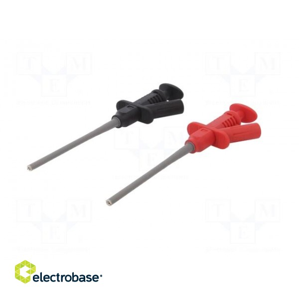 Clip-on probe | pincers type | 5A | 165mm | banana 4mm socket image 3