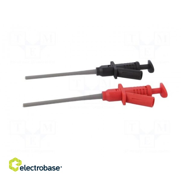 Clip-on probe | pincers type | 5A | 165mm | banana 4mm socket image 4