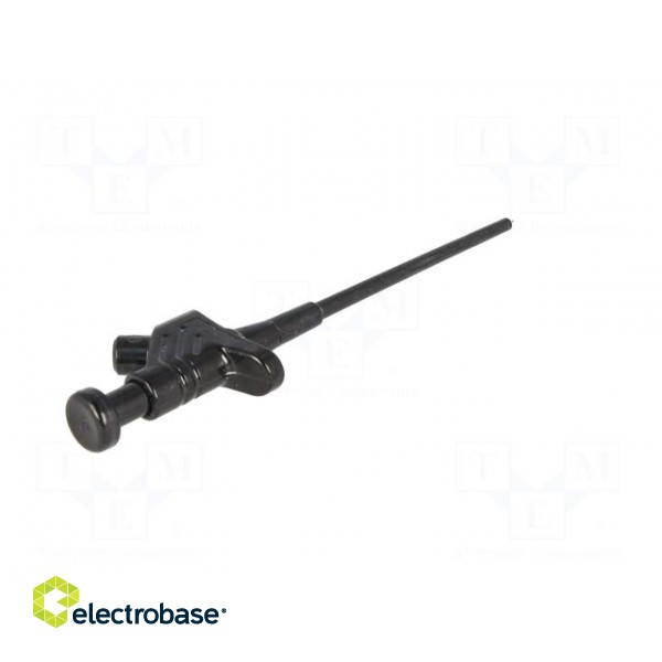 Clip-on probe | pincers type | 60VDC | black | 4mm | Overall len: 158mm image 6