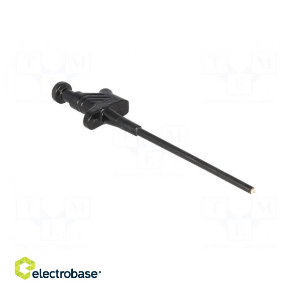 Clip-on probe | pincers type | 60VDC | black | 4mm | Overall len: 158mm image 8