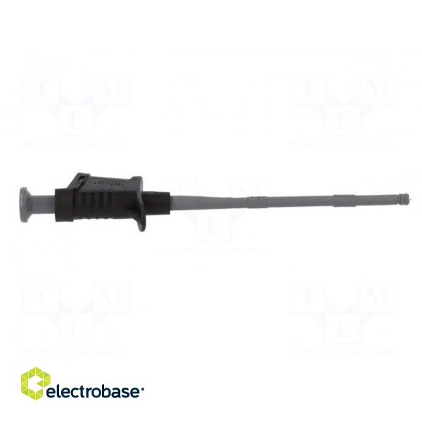 Clip-on probe | pincers type | 6A | black | Plating: nickel plated image 8