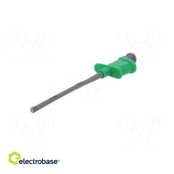 Clip-on probe | pincers type | 6A | green | Grip capac: max.4.5mm image 3