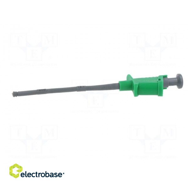 Clip-on probe | pincers type | 6A | green | Grip capac: max.4.5mm image 4