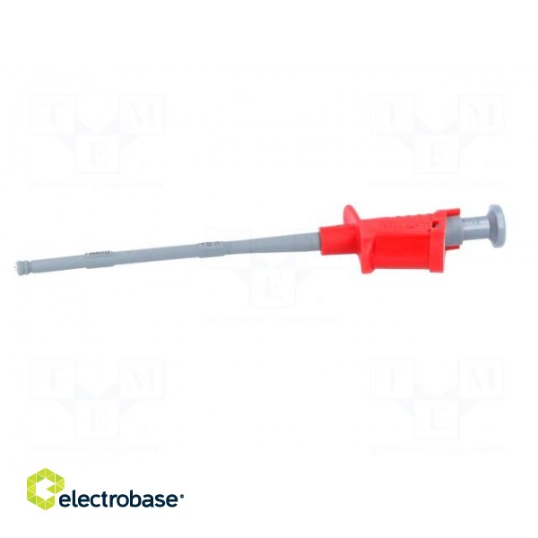 Clip-on probe | pincers type | 6A | red | Grip capac: max.4.5mm | 1000V image 4