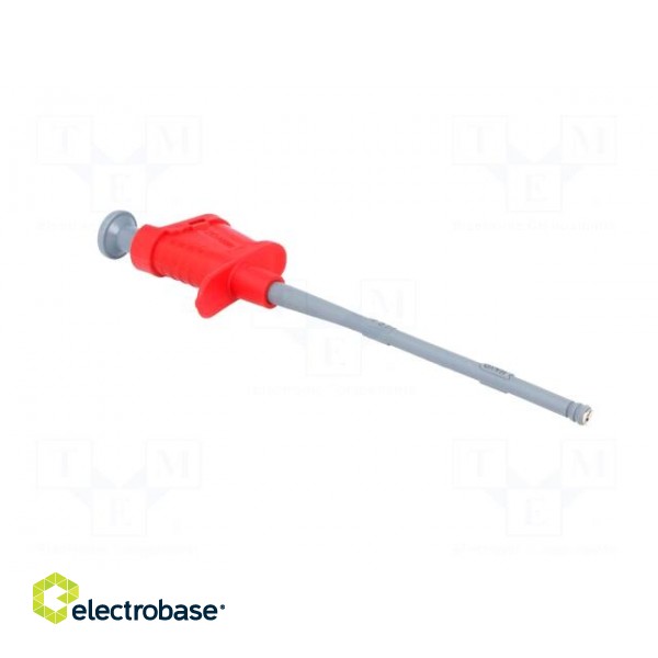 Clip-on probe | pincers type | 6A | red | Grip capac: max.4.5mm | 1000V image 9