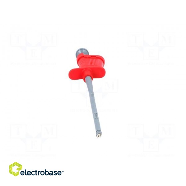 Clip-on probe | pincers type | 6A | red | Grip capac: max.4.5mm | 1000V image 10