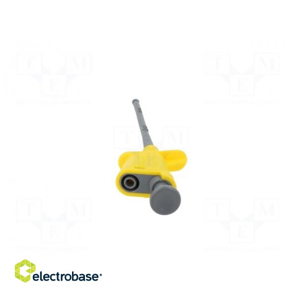 Clip-on probe | pincers type | 6A | yellow | Grip capac: max.4.5mm image 6
