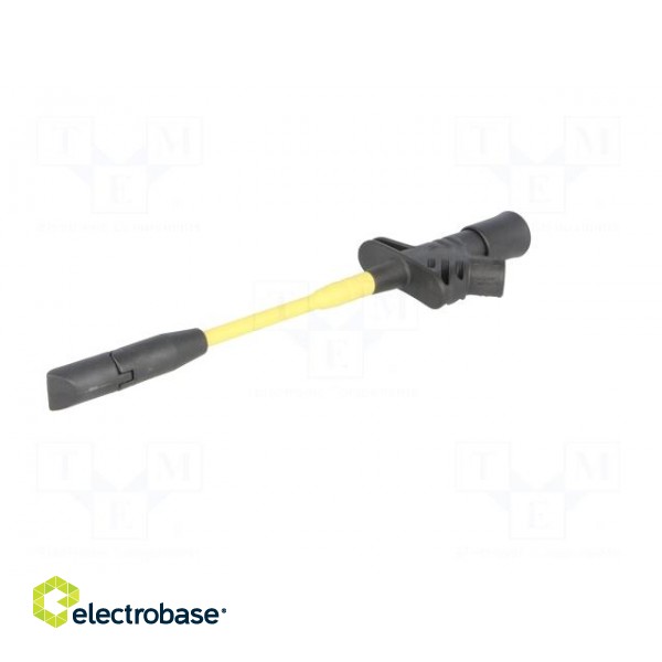 Clip-on probe | with puncturing point | 10A | 60VDC | black | 4mm | 80MΩ image 3