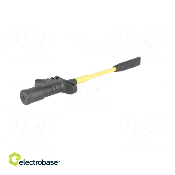 Clip-on probe | with puncturing point | 10A | 60VDC | black | 4mm | 80MΩ image 7