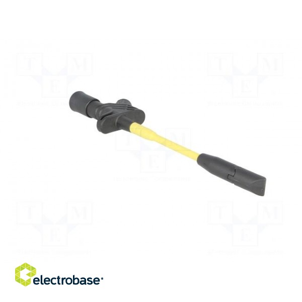 Clip-on probe | with puncturing point | 10A | 60VDC | black | 4mm | 80MΩ image 9