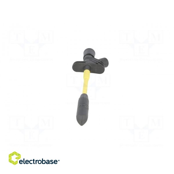 Clip-on probe | with puncturing point | 10A | 60VDC | black | 4mm | 80MΩ image 10