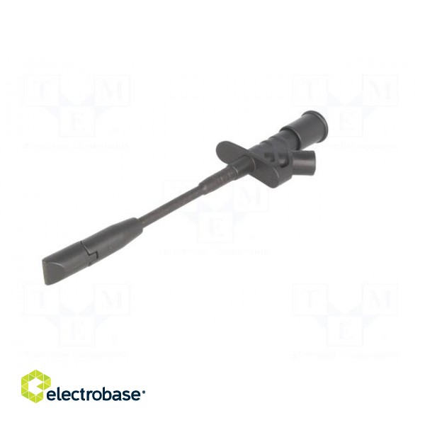 Clip-on probe | with puncturing point | 10A | black | 4mm image 2