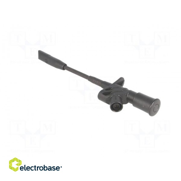 Clip-on probe | with puncturing point | 10A | black | 4mm image 4