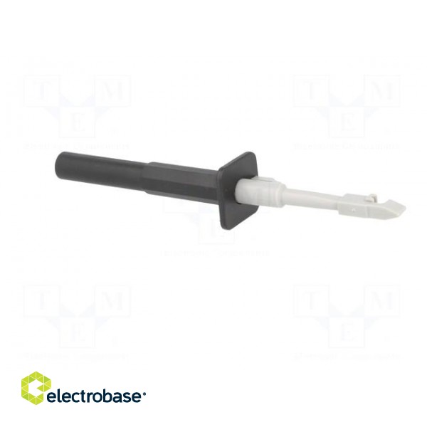 Clip-on probe | with puncturing point | 10A | black | 4mm | Ø: 4mm image 8