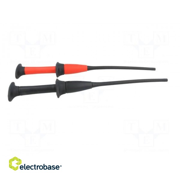 Clip-on probe | with puncturing point | red and black | 1kV | 4mm фото 8