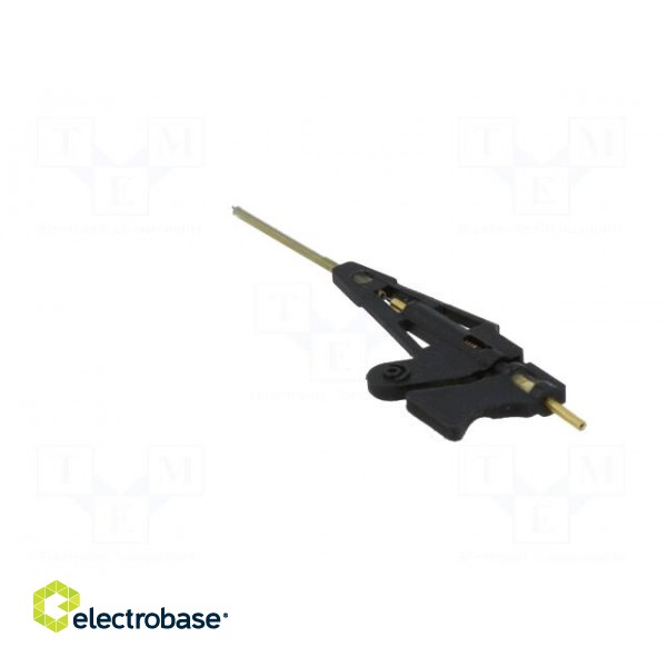 Micro SMD clip-on probe | pincers type | 500mA | 70VDC | black image 4
