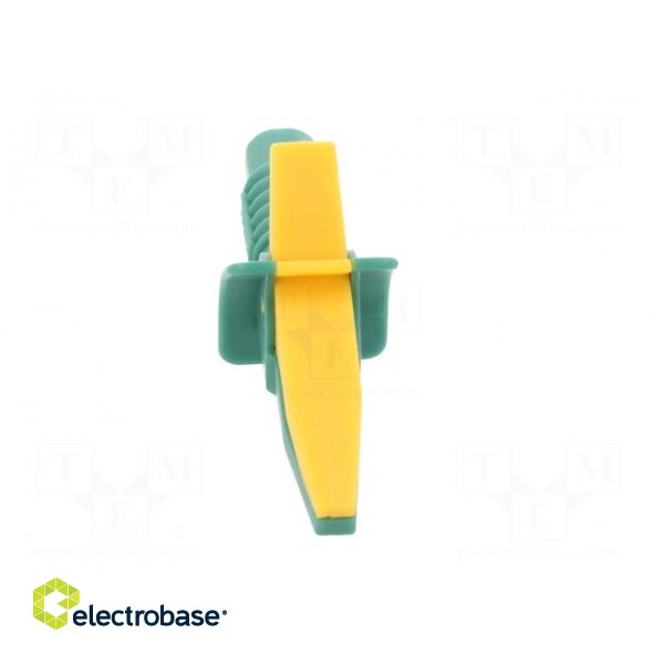 Crocodile clip | 10A | yellow-green | max.25mm image 9