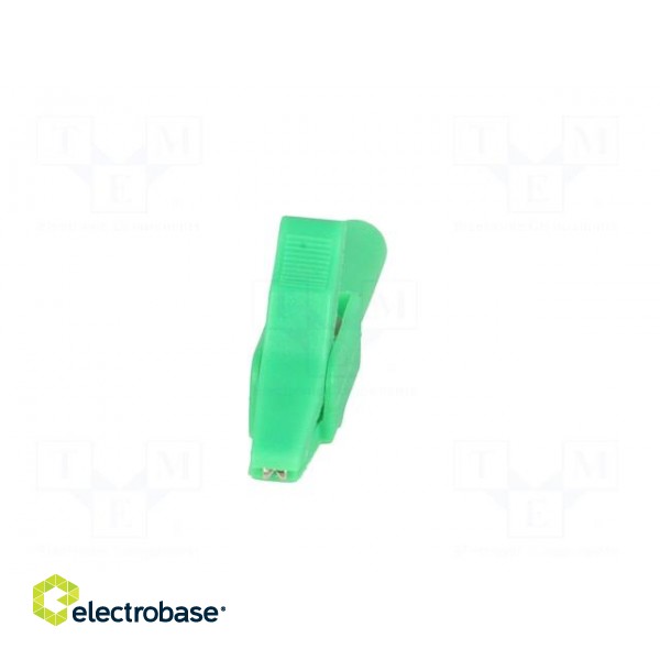 Crocodile clip | 15A | green | Grip capac: max.12mm | Socket size: 4mm image 9