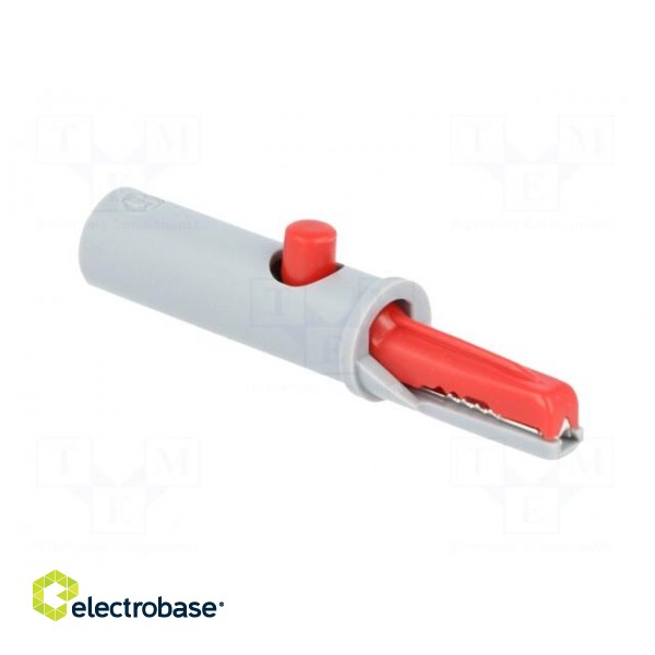 Crocodile clip | 6A | 60VDC | red | Grip capac: max.7.5mm | 930126101 image 8
