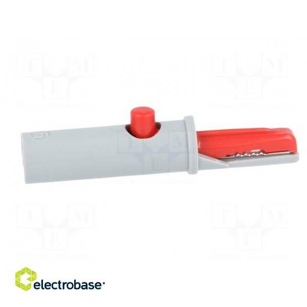 Crocodile clip | 6A | 60VDC | red | Grip capac: max.7.5mm | 930126101 image 7