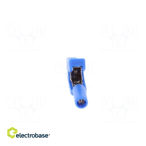 Crocodile clip | 15A | 60VDC | blue | Grip capac: max.4mm | 930317802 image 5